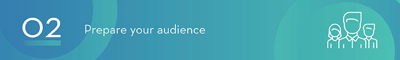 Make sure your audience is fully prepared to engage with the art at your charity auction.