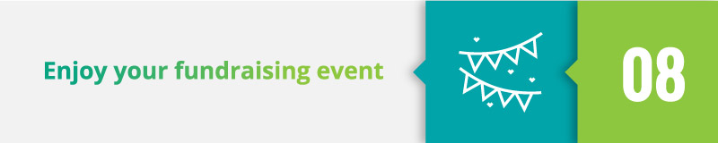 Enjoy your fundraising event.