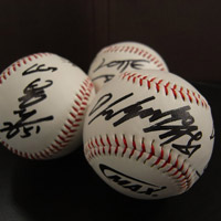 Autographed sports gear will definitely be of interest at your next auction.