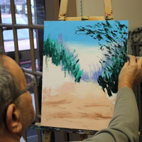 Auction off custom artwork at your next event.