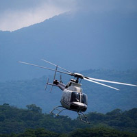 A helicopter tour is a great item to auction off!