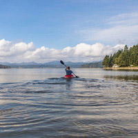 A kayaking excursion is the perfect getaway to offer your attendees.