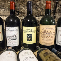 Rare wine is a perfect auction item.