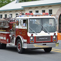 Auction off the chance to ride in a firetruck to school at your next school auction.