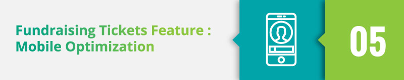 Buying fundraising tickets has never been easier than with OneCause's mobile optimized ticketing sales.