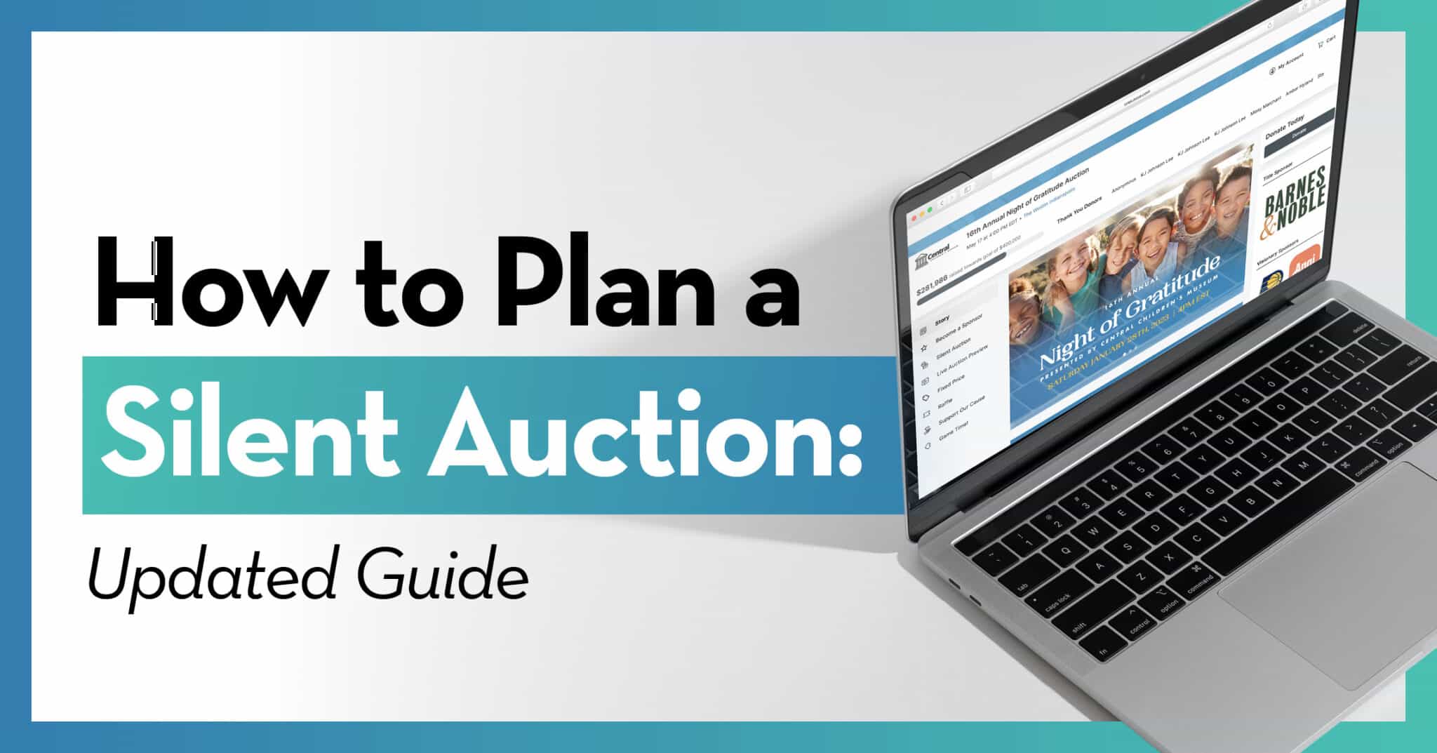 How to Plan a silent Auction - Updated Guide