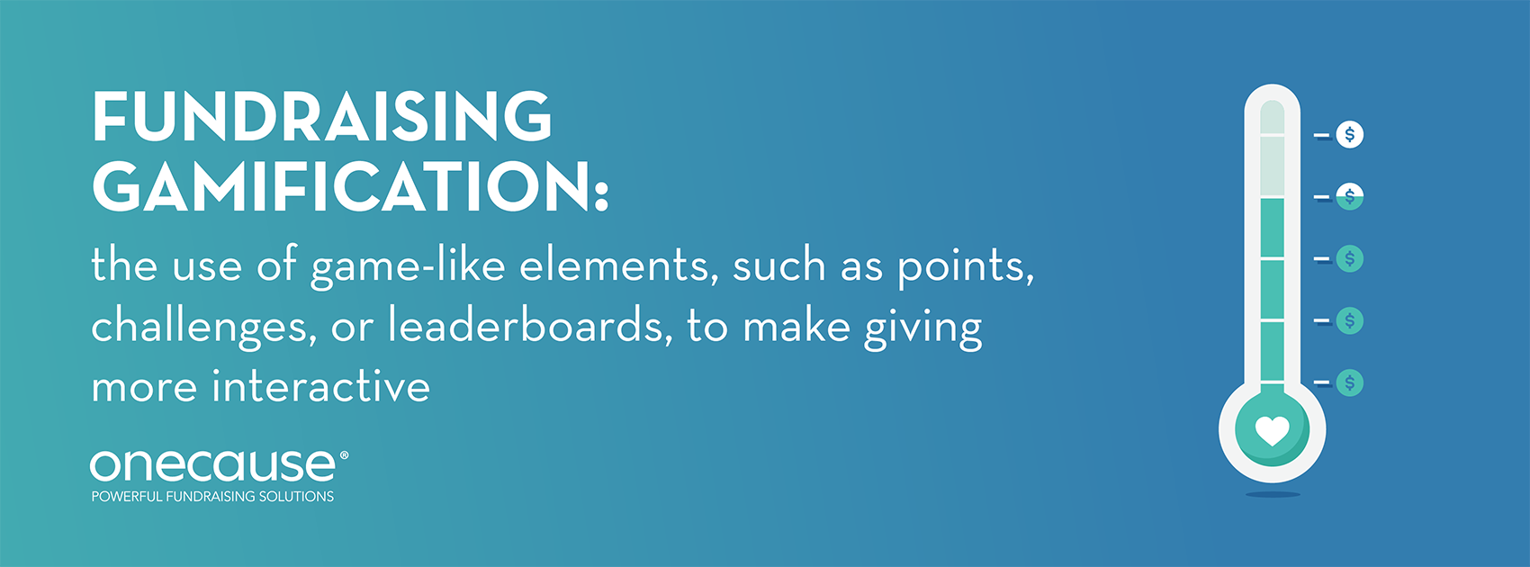 The definition of fundraising gamification, also included in the text below