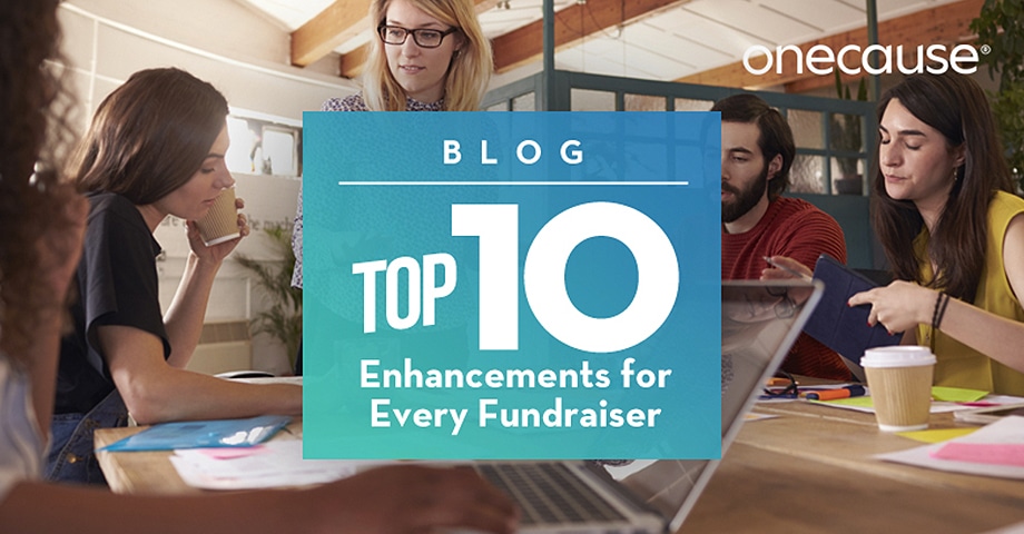 BLOG Top 10 Enhancements for Every Fundraiser