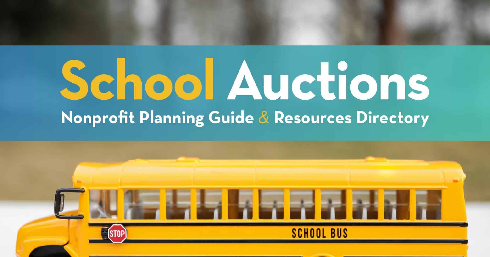 Learn more about school auctions and how to plan your own with our complete guide and directory.