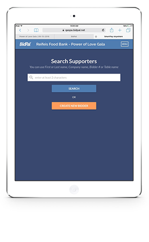 Use mobile auction planning software to totally streamline check-in at your charity auction.
