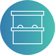 Create a donation booth to process donations during your auction.