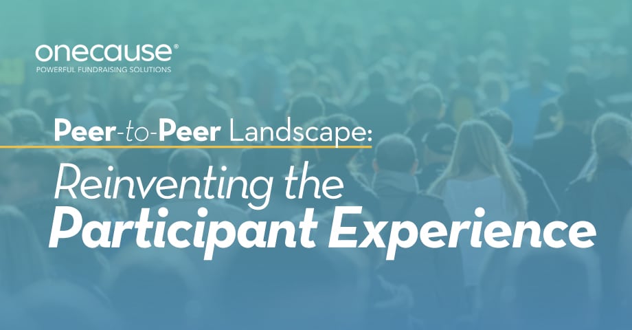 Peer-to-Peer Landscape Reinventing the Participant Experience