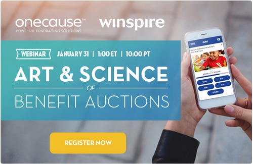 Art & Science of Benefit Auctions Webinar Recording. Click to view