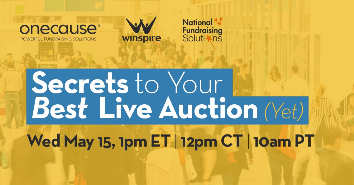 Secrets to Your Best Live Auction Yet!