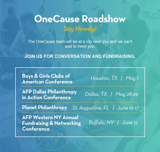 April roadshow