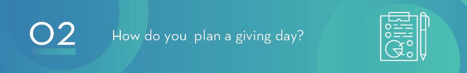 How do you plan a giving day campaign?