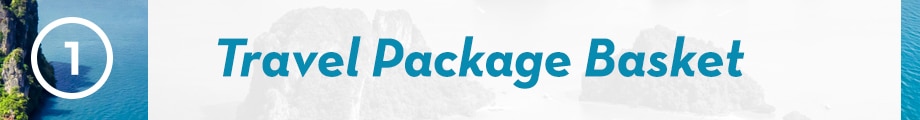 1. Travel Package Basket