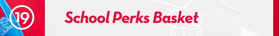 19. School Perks Basket