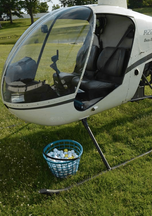 Helicopter Ball Drop