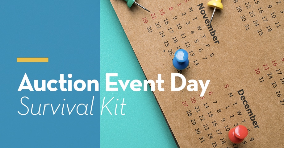 Ebook: Auction Event Day Survival Kit