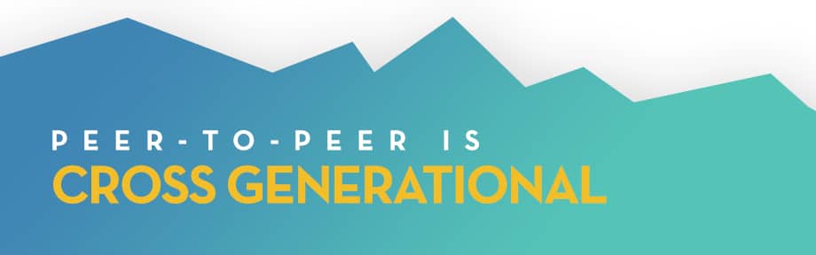 Peer-to-Peer is Cross Generational 