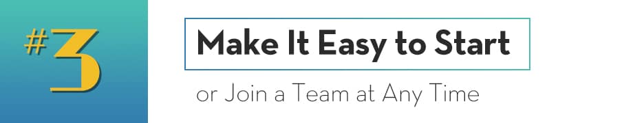 Make Team Fundraising Easy