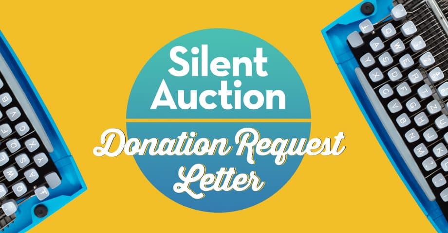 Silent auction donation letter color - Walk-In