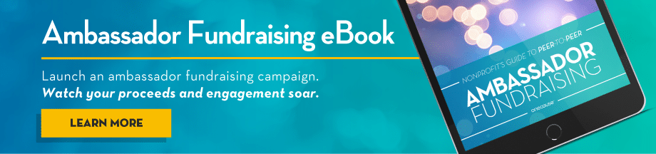 OneCause Ambassador Fundraising Made Easy eBook