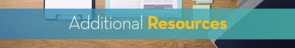 Additional Resources