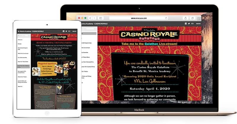 Peer-to-peer fundraising ideas should have a fun twist, like a casino theme.