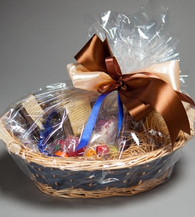 A sampler of local good makes a great auction basket idea.