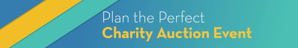Plan the perfect charity auction event