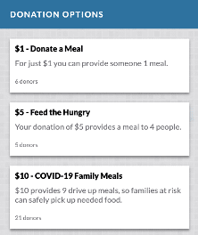 OneCause Virtual Event Impact Statements