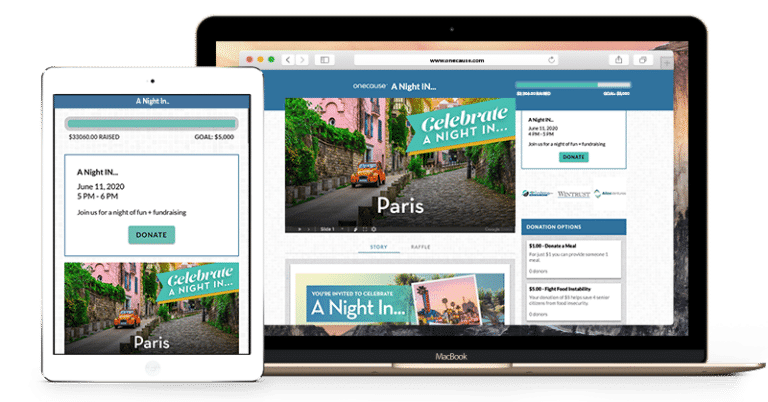 Virtual events are one of the most engaging ways to raise money virtually.