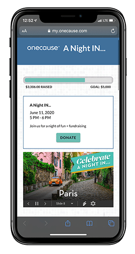 Online galas are an engaging way to excite donors with a virtual fundraising event.