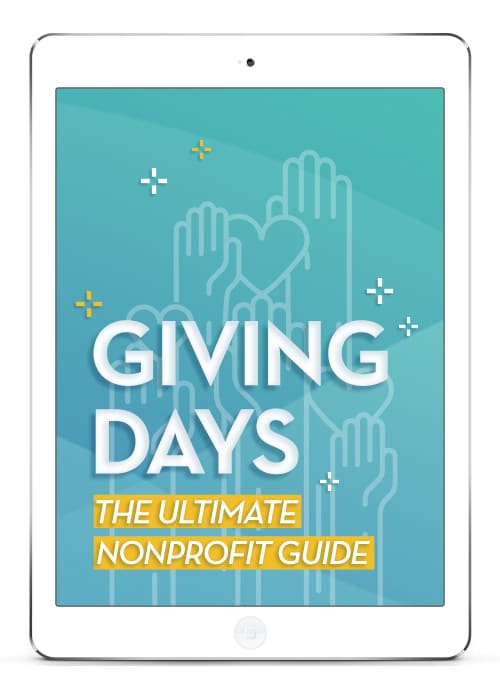 Giving Days - The Ultimate Nonprofit Guide - header