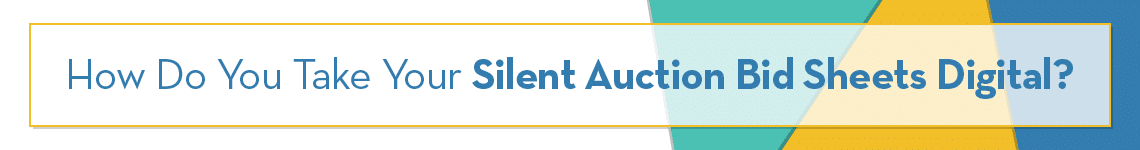 Silent auction template google docs