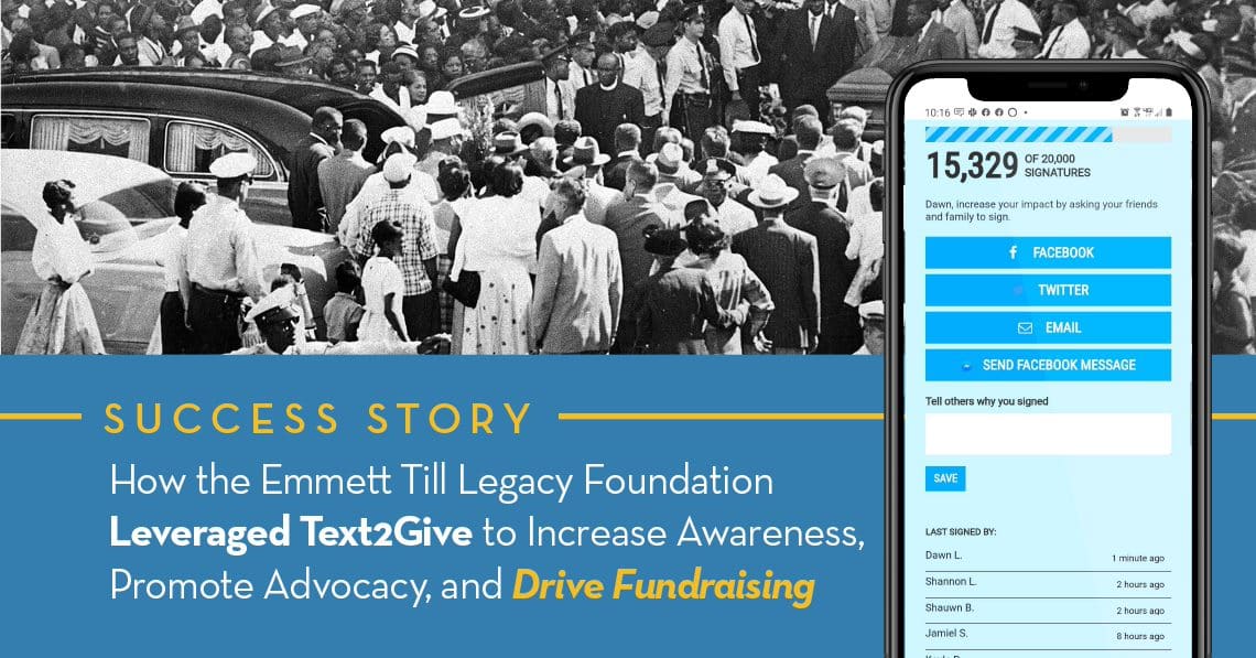 The Emmett Till Legacy Foundation launched an awareness campaign to reach more supporters and raise money online.