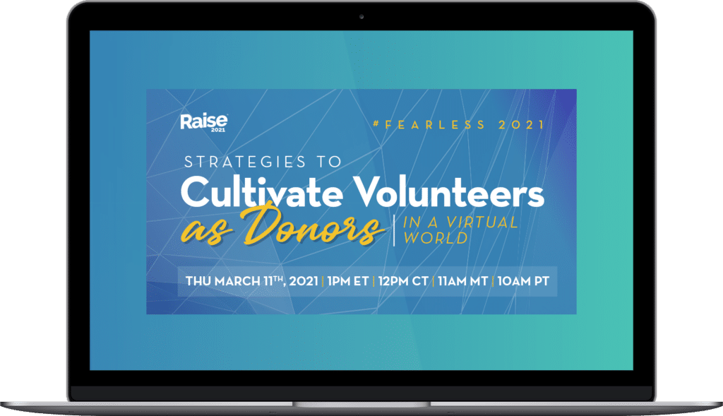 Cultivate Volunteers Laptop