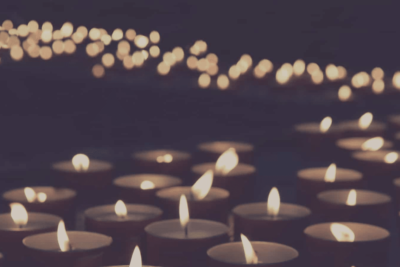 Tribute and Memorial Gifts, sea of candles