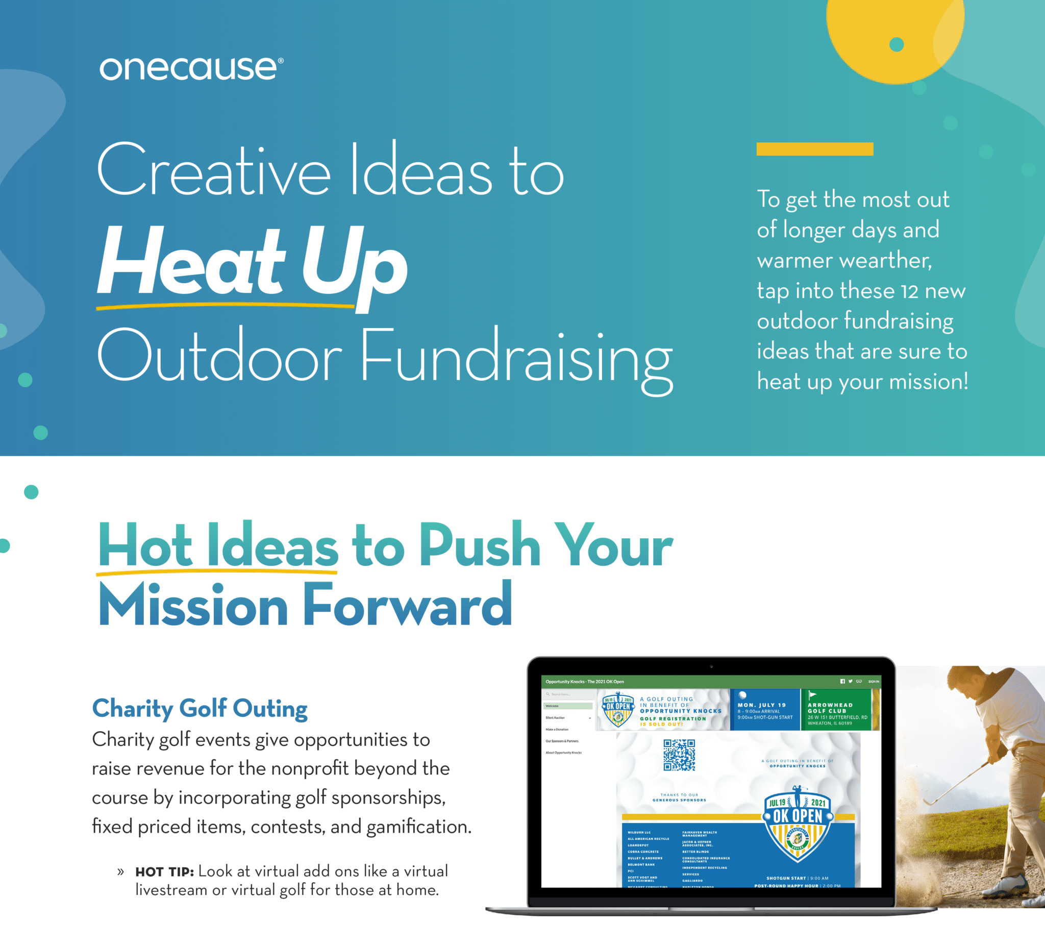 Creative Ideas to Heat Up Outdoor Fundraising