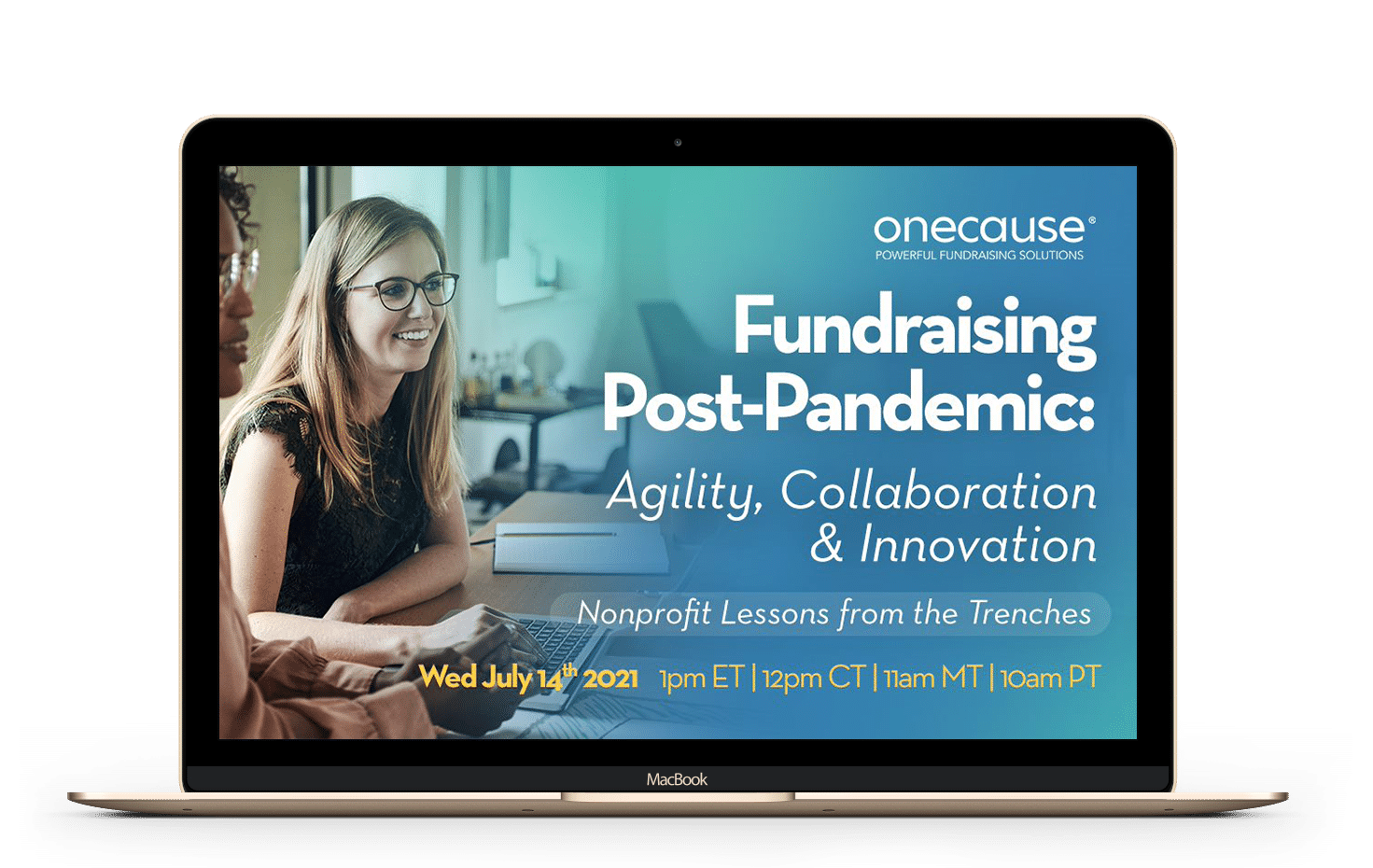 Fundraising Post Pandemic laptop