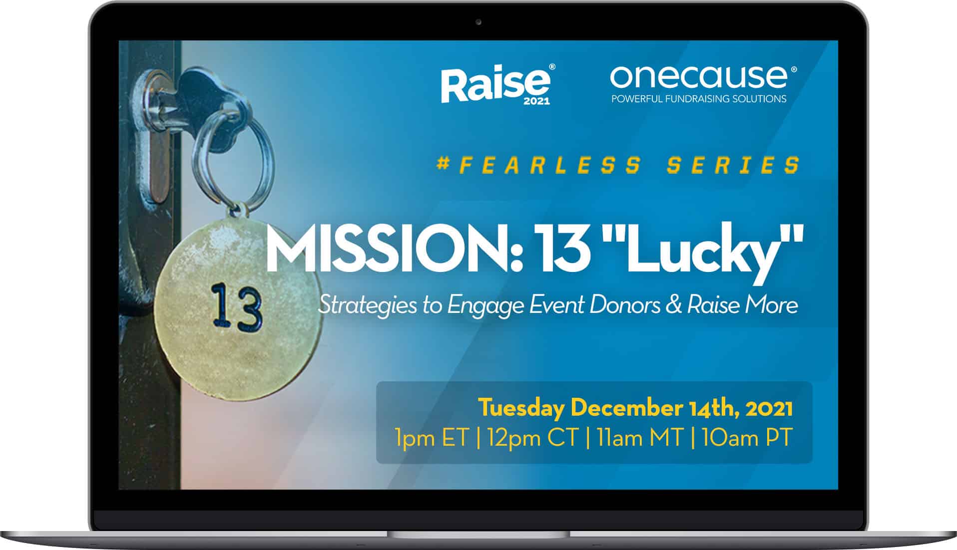 Mission 13 webinar laptop
