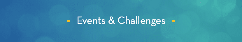 This section reviews online fundraising ideas for events and challenges.