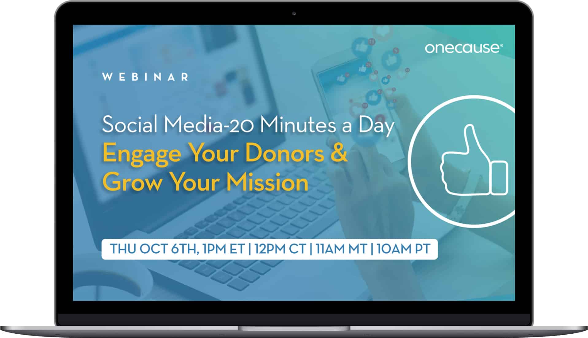 Social Media - 20 Minutes a Day: Engage Your Donors & Grow Your Mission