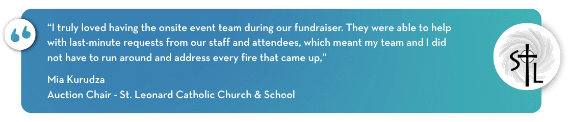 St. Leonard Catholic Church & School Quote
