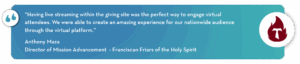 Franciscan Friars of the Holy Spirit Quote