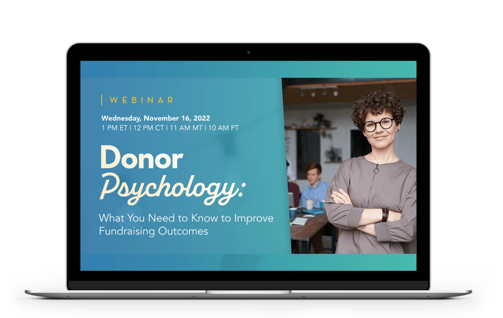 Donor Psychology laptop