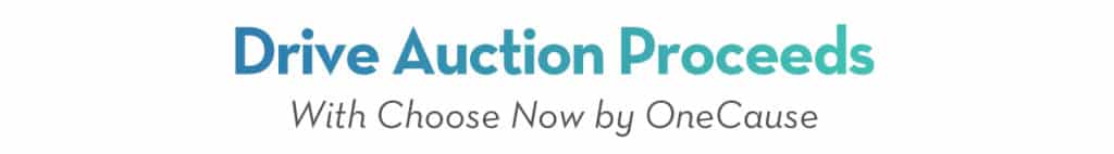 Drive Auction Proceeds