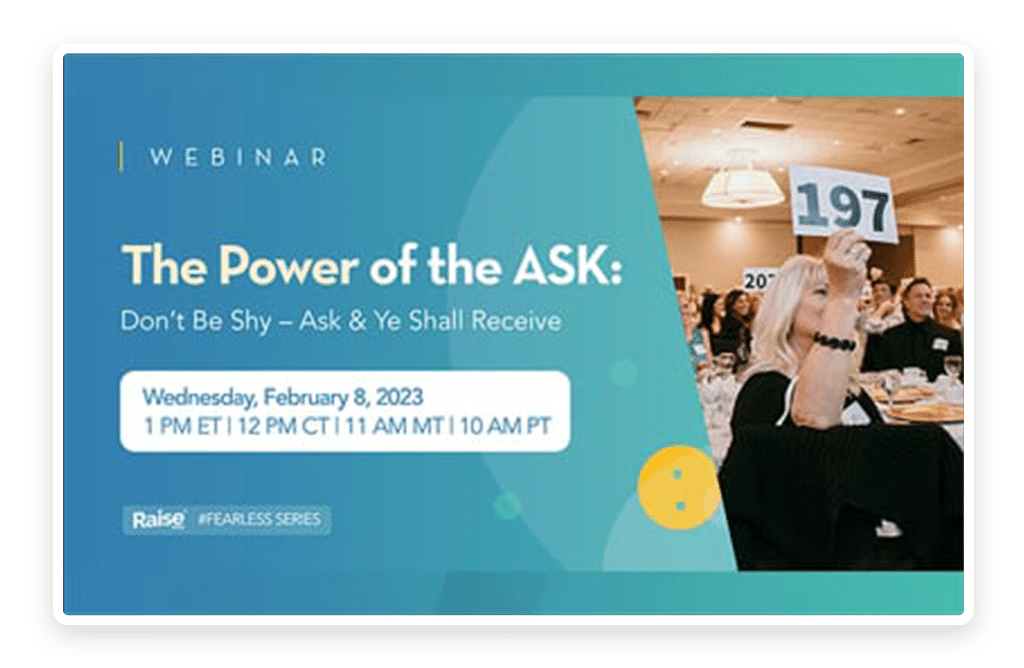 Power of the Ask Webinar